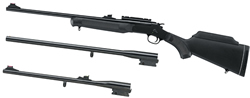 Rossi S2022243YBS Break Open Action Single Shot 20 Gauge 243 Winchester 22LR 22 in 22 in 18 1 2 in