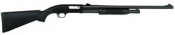 Maverick 88 Pump Action Shotgun 31017, 12 Gauge, 24", 3" Chmbr, Blue Barrel, Rifle Sights, Cylinder Bore, Synthetic Stock