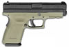 Springfield XD Package XD9646HCSP06 Compact, 45 ACP, 4", Checkered Polymer Grip, Olive Drab/Black Finish, 10 Rd