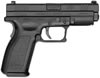 Springfield XD Package XD9614HCSP06, 45 ACP, 4", Checkered Polymer Grip, Black Finish, Night Sights, 10 Rd, 13 Rd(Grip Extension)