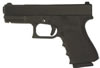 Glock Model 19 Compact Pistol w/Compensator PI1959403, 9 MM, 4.2 in, Polymer Grip, Black Finish, Steel Fixed Sights, 15 Rd