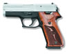 Sig Model P220 Carry SAS Semi Auto Pistol 220R345SAS, 45 ACP, 3.9 in, Wood Grip, Two Tone Finish, 8 Rd