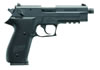 Sig Mosquito Pistol MOS22BTB, 22 Long Rifle, 3.9 in Threaded, Polymer Grip, Black Finish, Adj Sights, 10 Rd
