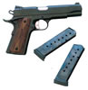 Citadel 1911 Semi-Auto Pistol CIT45FSP, 45 ACP, 5 in, Checkered Wood Grip, Blue Finish, 8 Rd