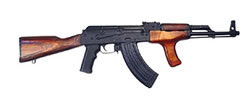 Inter Ordnance Model AK47C Semi Automatic Rifle 7 62 MM X 39 MM 16 25 in Wood Stock Black Finish