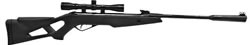 Gamo .177 Cal Silent Cat Air Rifle w/Thumbhole Black Synthetic Stock (6110072154)