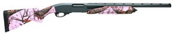 Remington 870 Express Compact Pump Shotgun 81150, 20 Gauge, 21 in Vent Rib, 3 in Chmbr, Mossy Oak Blaze Pink Camo Stock, Black Matte Finish