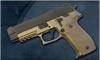 Sig P226 Pistol E26R9CBT, 9mm, 4.4 in, Dark Earth Polymer Grip, Black/Dark Earth Finish, Night Sights, 15 Rd
