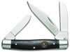 Remington Sportsman Large Stockman Folder Knife w/Black Laminated Wood Handle 19320