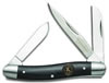 Remington Sportsman Medium Stockman Folder Knife w/Black Laminated Wood Handle 19321