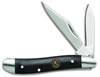 Remington Sportsman Peanut Folding Knife w/Black Laminated Wood Handle 19322