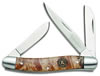Remington Sportsman Medium Stockman Folding Knife w/Burl Wood Handle 19326