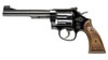 Smith & Wesson M14 Classic Revolver 150252, 38 Special, 6 in, Checkered Wood Grip, Blue Finish, 6 Rd