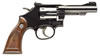 Smith & Wesson M18 Classic Revolver 150478, 22 Long Rifle, 4 in, Checkered Wood Grip, Bright Blue Finish, 6 Rd