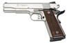 Smith & Wesson 1911 Pro Semi-Auto Pistol 178017, 9MM, 5 in, Wood Grip, Matte Silver Finish, 10 Rd, Adj Sights