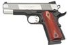 Smith & Wesson M1911ES Semi-Auto Pistol 108310, 45 ACP, 4 1/4 in, Wood Grip, Two-Tone Finish, 7 Rd