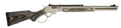 Marlin 1895SBL Lever Action Rifle 1895SBL, 45-70 Govt, 18 in, Black/Gray Laminated Stock, Stainless Steel Finish