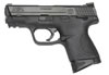 Smith & Wesson M&P 9C Compact Semi-Auto Pistol 206304, 9mm, 3.5 in, Black Synthetic Grip, Black Finish, 12 Rd, Ambi Safety