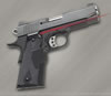 Crimson Trace LG-404 P4 Pro Custom/Front Activation/Carbon Fiber Lasergrip For 1911 Office's/Defender/Compact