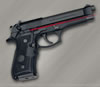 Crimson Trace LG-402M Front Activation Lasergrip For Beretta 92/96 - MILSPEC