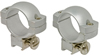 Redfield 47321 .22 Medium Aluminum Rings w/Silver Finish