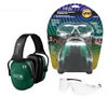 Howard Leight Green Earmuffs & Clear Shooting Glasses (R01761)