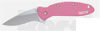 Kershaw Drop Point Folder Knife w/Plain Edge & Pink Handle 1620PINK