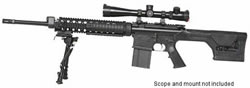 Armalite Model AR10 Rifle 10SBF, 308 Winchester, 20 in, Magpul Adj Buttstock, Black Finish