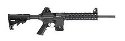 Smith and Wesson Model M P 1522 Rimfire Rifle 811030 22 Long Rifle 16 in 6 Point Collapsible Stock Hard Coat Black Anodized Finish 25 Rd