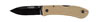 Ka-Bar Dozier Folder Hunter Knife w/Coyote Brown Zytel Handle 4062CB
