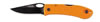Ka-Bar Dozier Folder Thumb Notch Knife w/Blaze Orange Zytel Handle 4065BO