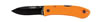 Ka-Bar Mini Dozier Folder Knife w/Blaze Orange Zytel Handle 4072BO