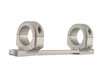 DNZ 11500 1 in Low Long Action Silver Base/Rings For Browning ABolt