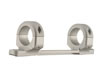 DNZ 19200 1 in Medium Silver Long Action Base/Rings/Savage Round Receiver