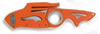 Columbia River Renner Nekolas Drop Point Fixed Knife w/Orange Micarta Handle & Serrated Edge 2391