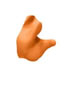 Radians Orange Custom Molded Orange Earplugs 26 dB (CEP002O)