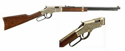 Henry Golden Boy Deluxe2 Rimfire Rifle H004D2, 22 Short/Long/Long Rifle, 20 in, American Walnut Stock, Blue Finish