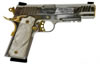 Taurus 1911 Semi-Auto Pistol 1191109PG1, 45 ACP, 5 in, Pearl Grip, Stainless Finish, 8 Rd