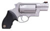 Taurus 45/10 Public Defender Revolver 2441039TC, 410 GA / 45 Long Colt, 2 in, Ribber Grip Overlay, Matte Stainless Finish, 5 Rd