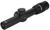 Trijicon Accupoint Rifle Scope w/Bindon Aiming TR24G, 1x-4x, 24mm, Matte Black, Post Green Triangle Reticle