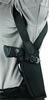 BlackHawk Vertical Shoulder Holster Fits 2"-3" Small/Medium Double Action Revolvers (40VH00BKR)
