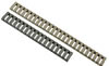 Falcon 4373BK 3-Pack Black Low Profile Rail Cover 18 Slot