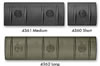 Falcon 4360BK Short (5 Slot) Black Rail Cover