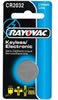 RayoVac KECR20321 CR2032 Lithium Keyless Entry Battery