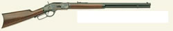Taylors 1873 Winchester Rifle 200A, 45 Long Colt, 24 1/4 in Octagon BBL, Lever Action, Walnut Stock, Blue Finish, 14 Rds