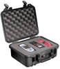 Pelican 1400 Hard Case Watertight/Crushproof/Pressure Valve/Black Finish, 13x11x6