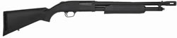 Mossberg 500 Persuader Tactical Shotgun 50145, 20 Gauge, 20 in, 3 in Chmbr, Black Synthetic Stock, Matte Finish, Cylinder Bore