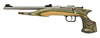 Chipmunk Pistol 40105, 22 LR, Single Shot, Laminate Camo Wood Grip, Stainless Finish