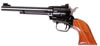 Heritage Rough Rider Single Action Rimfire Revolver RR22MB6AS, 22 LR / 22 WMR, 6 1/2", Wood Grip, Blue Finish, 6 Rd, Adj Sights