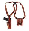 Galco Vertical Shoulder Holster System For 1911 Style Auto w/5 in Barrel, Tan, Model VHS212